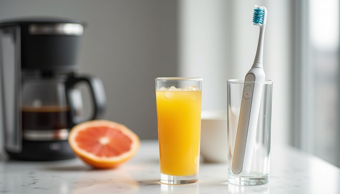 2. Se brosser les dents juste après avoir mangé