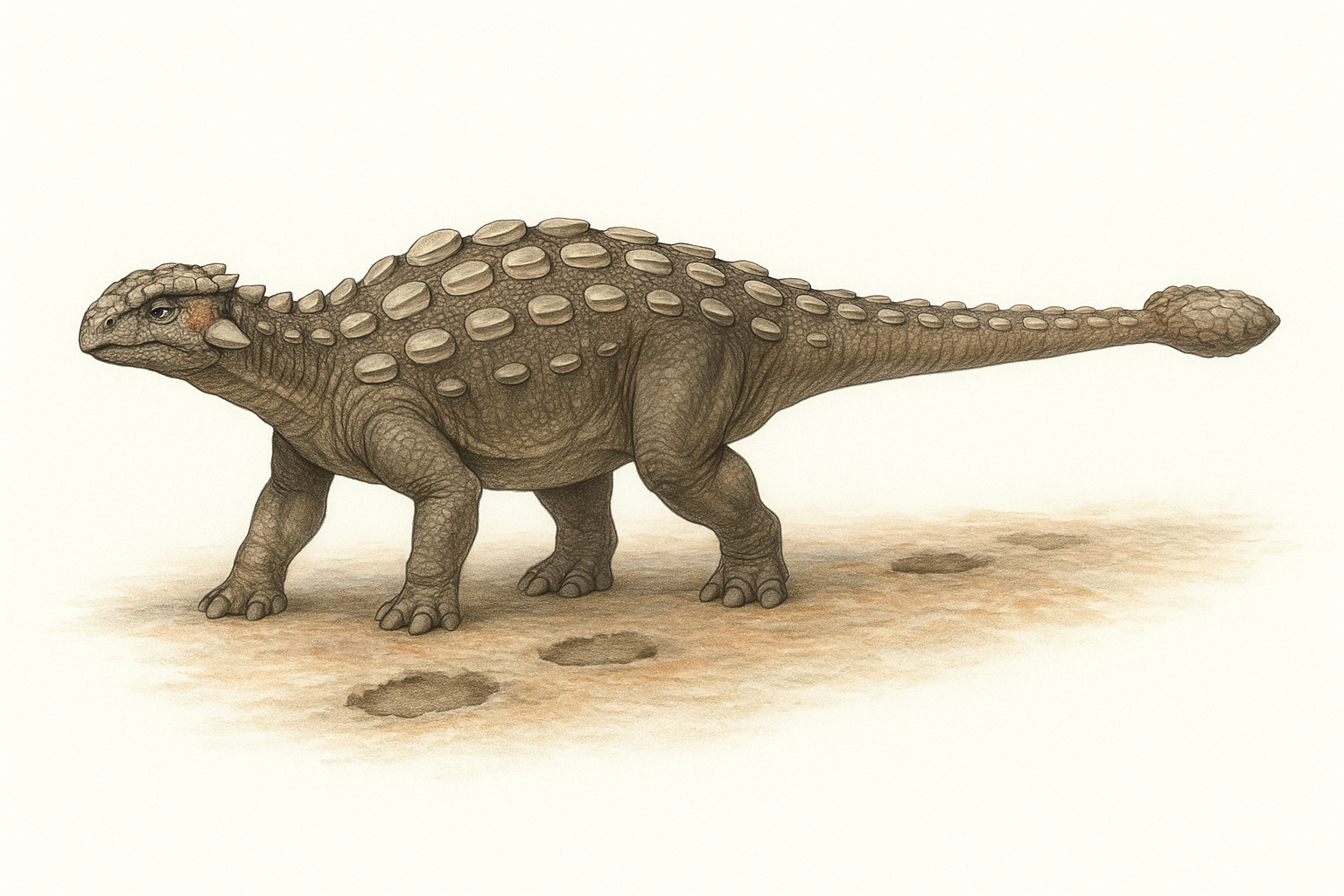 Découverte historique : Des empreintes vieilles de 100 millions d&#039;années confirment la présence des ankylosaures en Amérique du Nord