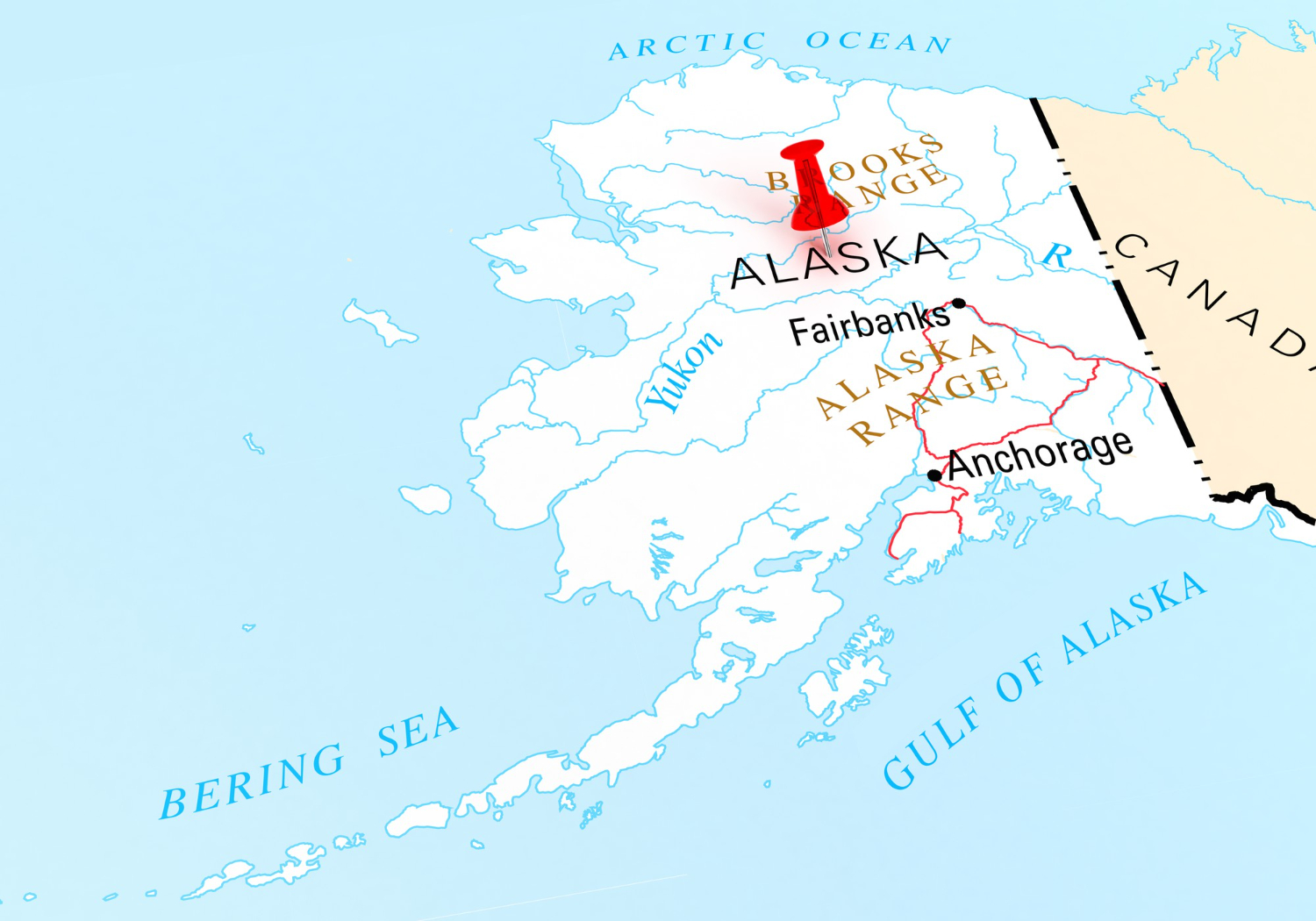 Même lointains, Hawaï et l’Alaska ne sont pas épargnés