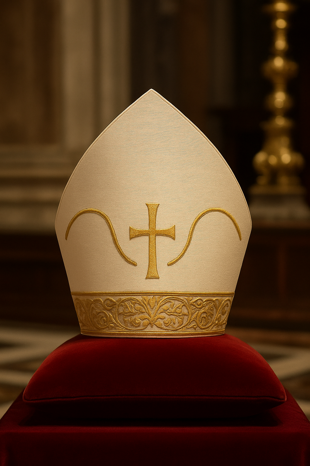 La mitre : le couvre-chef de l'autorité spirituelle