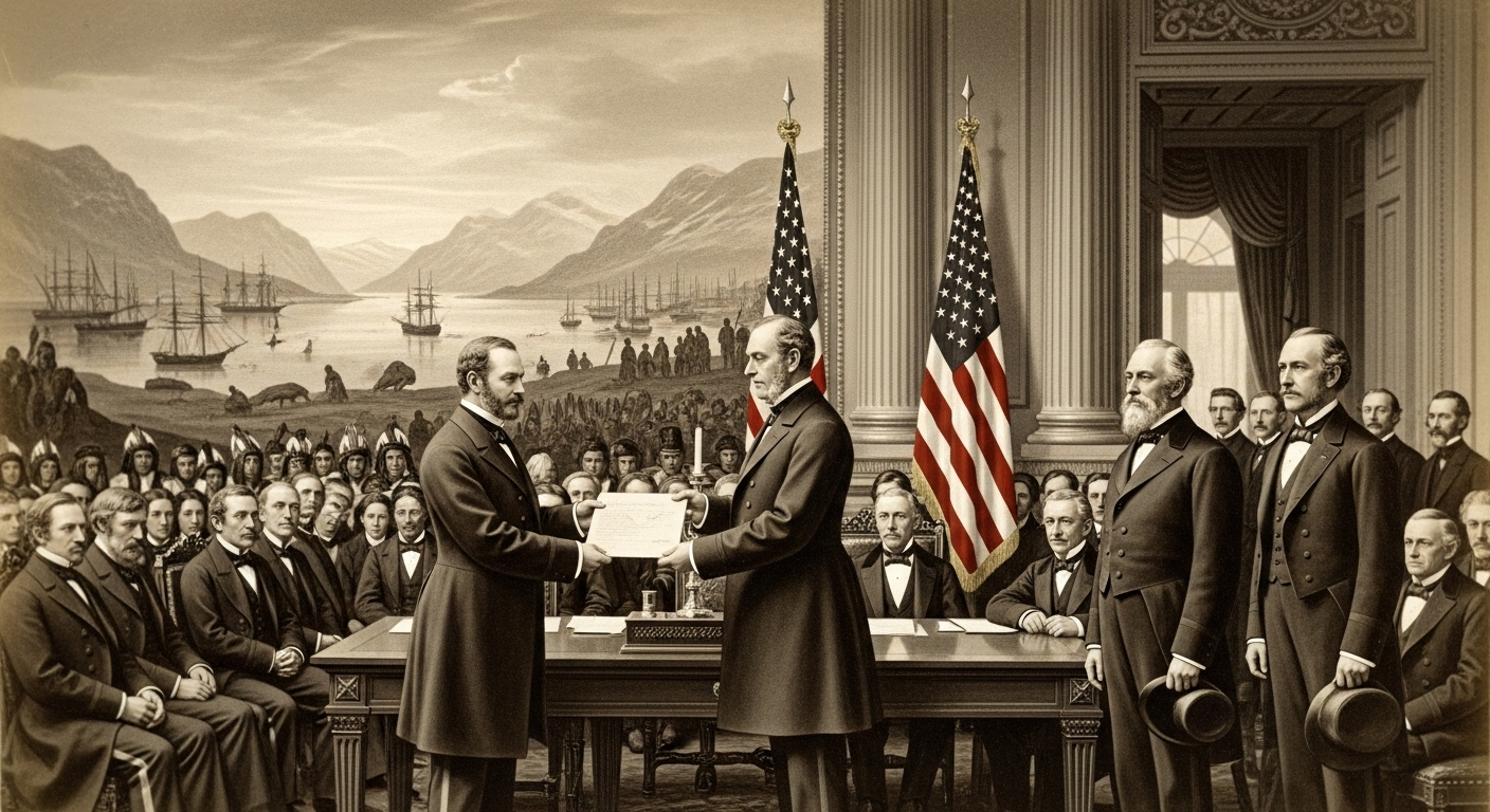 Un petit mot sur l'histoire de l'Alaska