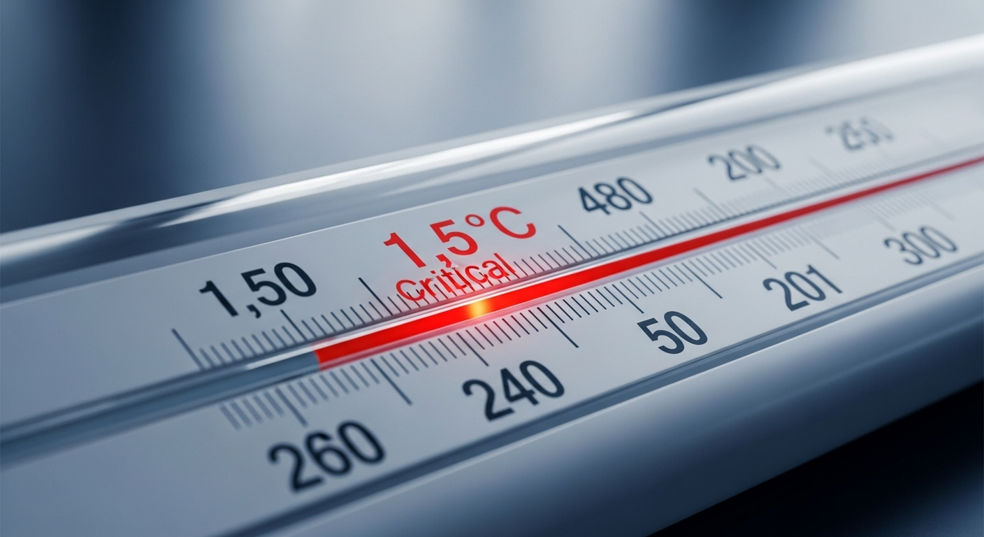 Le fameux seuil de 1,5 degré : qu'est-ce que ça veut dire ?