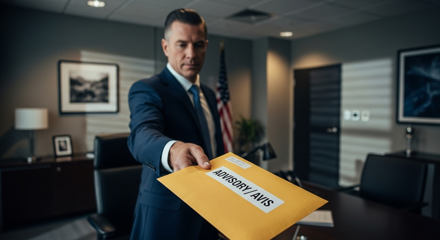 Que dit l'avertissement officiel ?