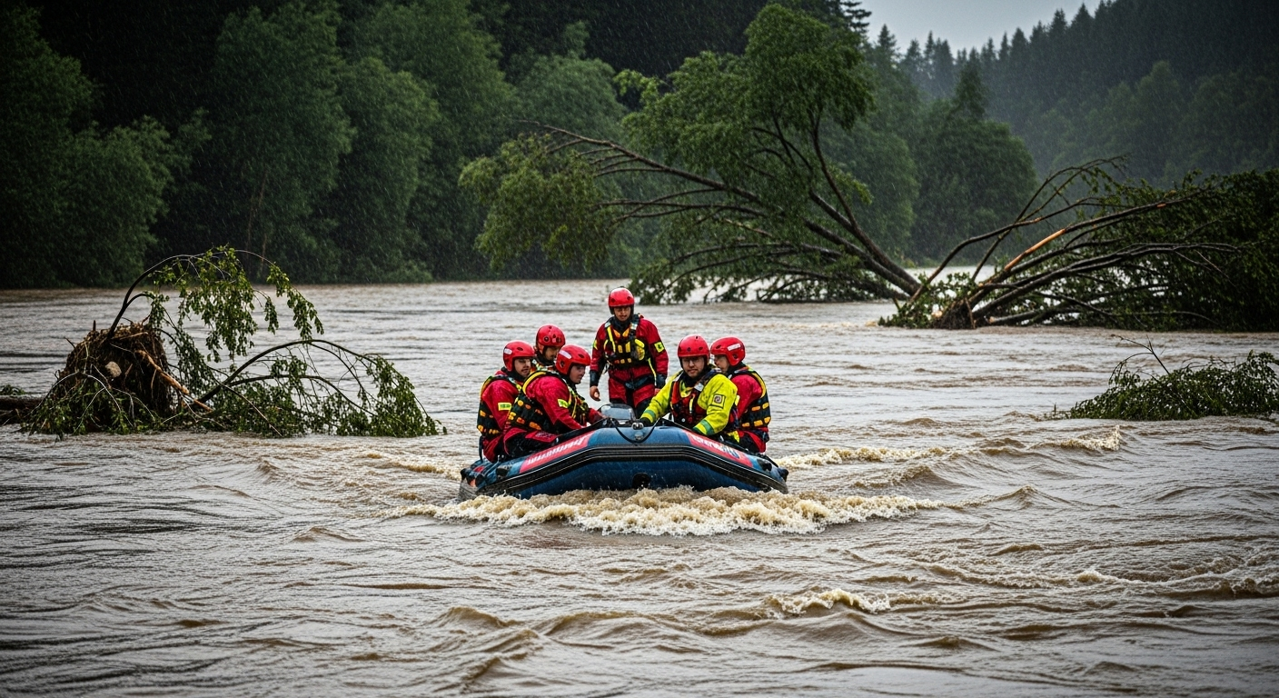 Inondations au Texas : entre histoires de survie miraculeuses et appels à l&#039;aide déchirants