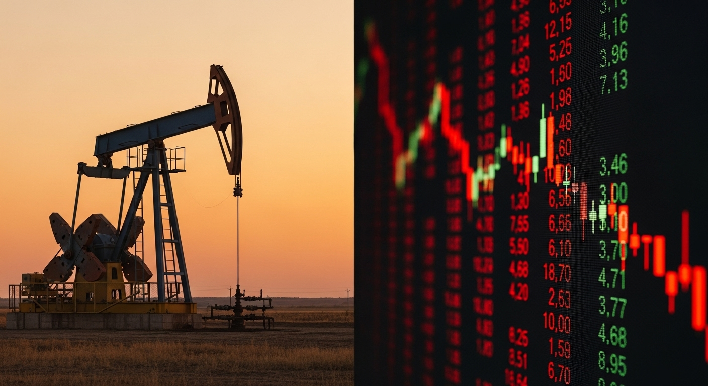 Le prix du pétrole chute, la bourse s&#039;inquiète : on vous explique tout simplement