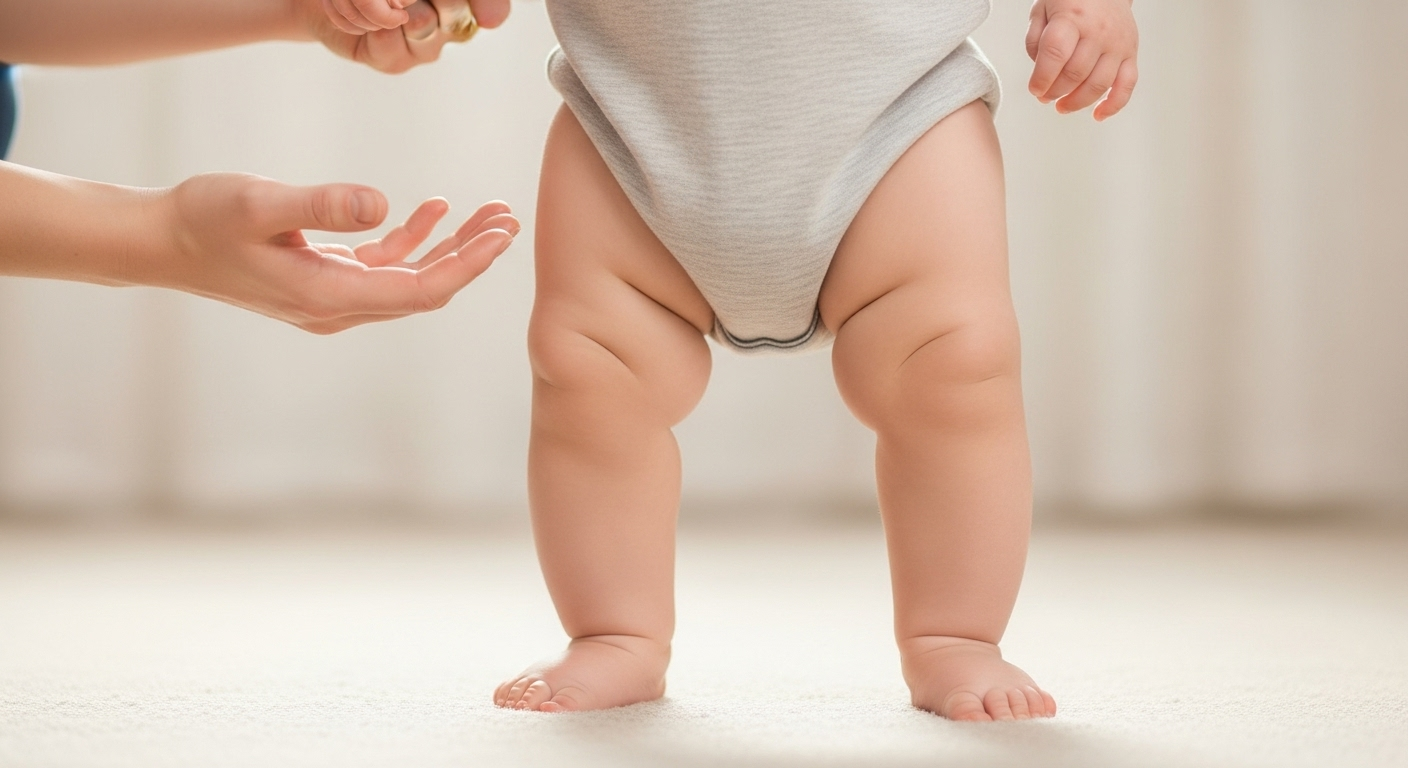 Votre petit-enfant tarde à marcher ? La science a une explication rassurante