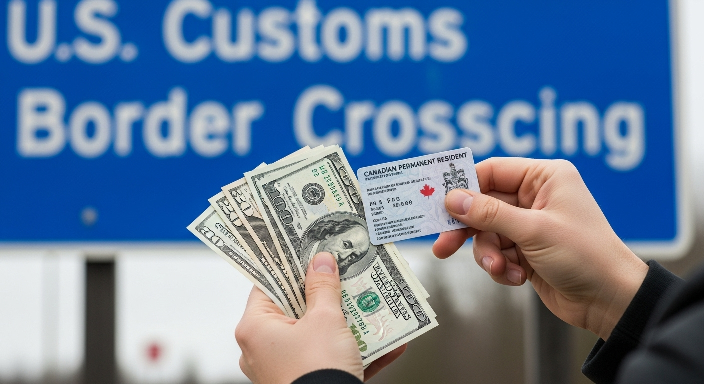 Les résidents permanents canadiens devront désormais payer des frais de “contrôle de visa” pour entrer aux États-Unis : êtes-vous concerné ?