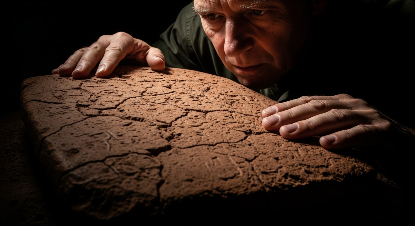 Découverte rare : Une mystérieuse empreinte de main vieille de 4000 ans découverte sur un artefact égyptien