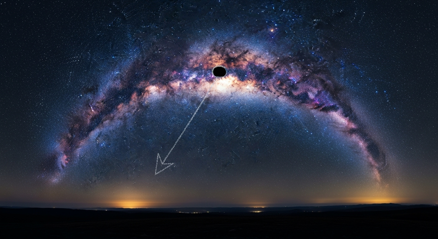 Une structure colossale et invisible pourrait nourrir le cœur de notre galaxie