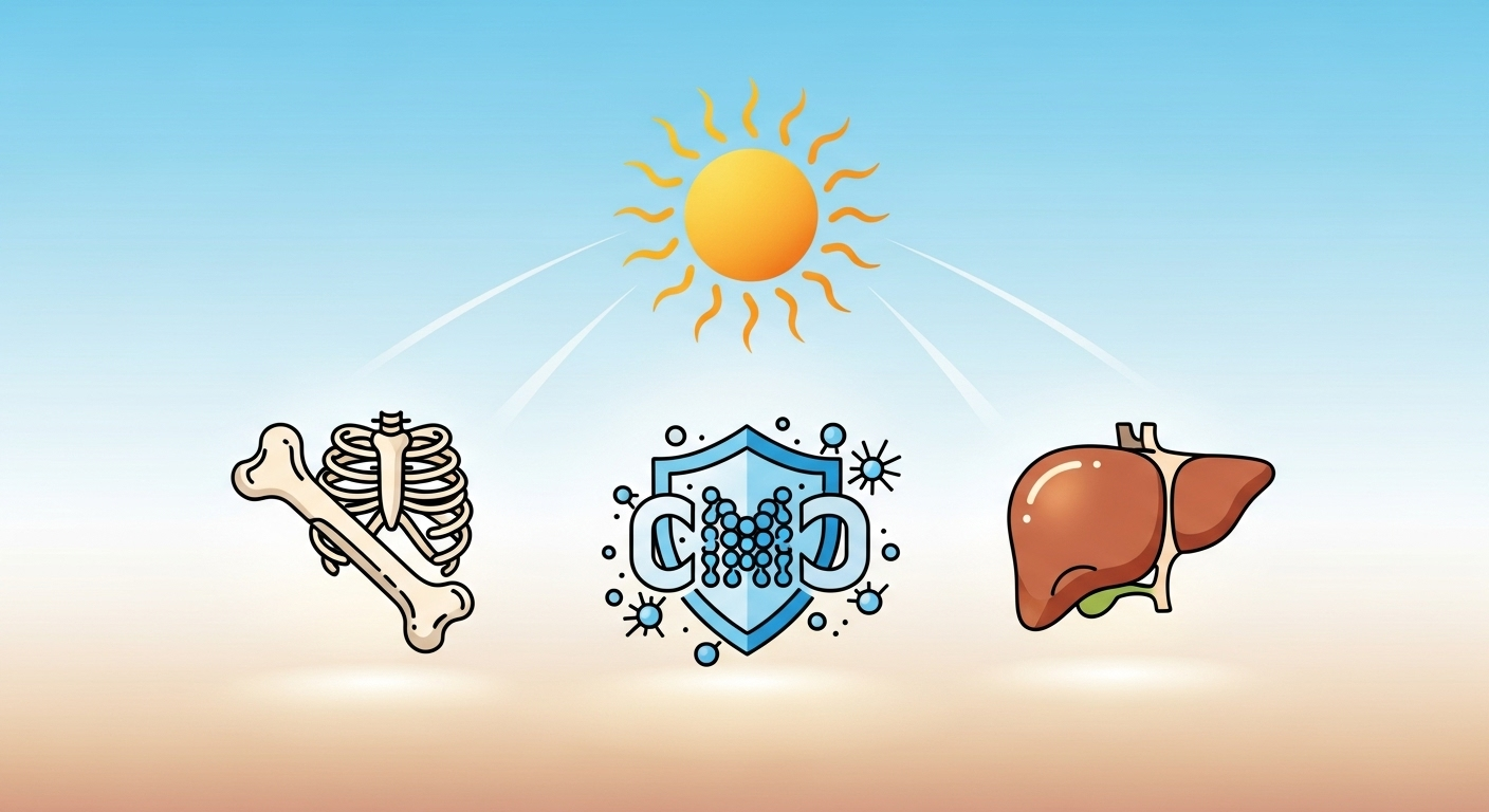 Le rôle de la vitamine D : bien plus que pour les os !