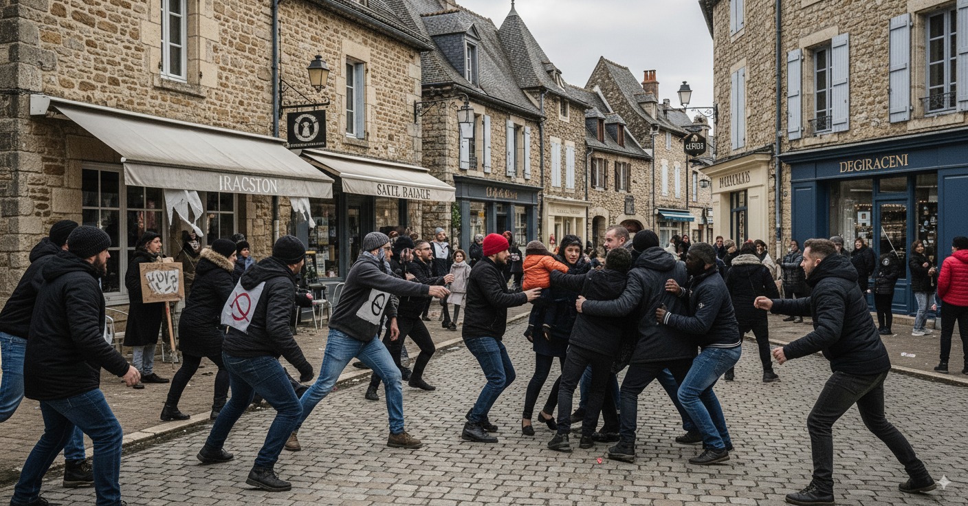 La fête de village qui a mal tourné : 5 jeunes pourchassés, le village sous le choc
