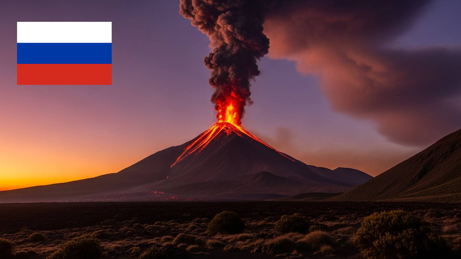 Russie : le volcan Kracheninnikov entre en éruption après plus de 450 ans de sommeil