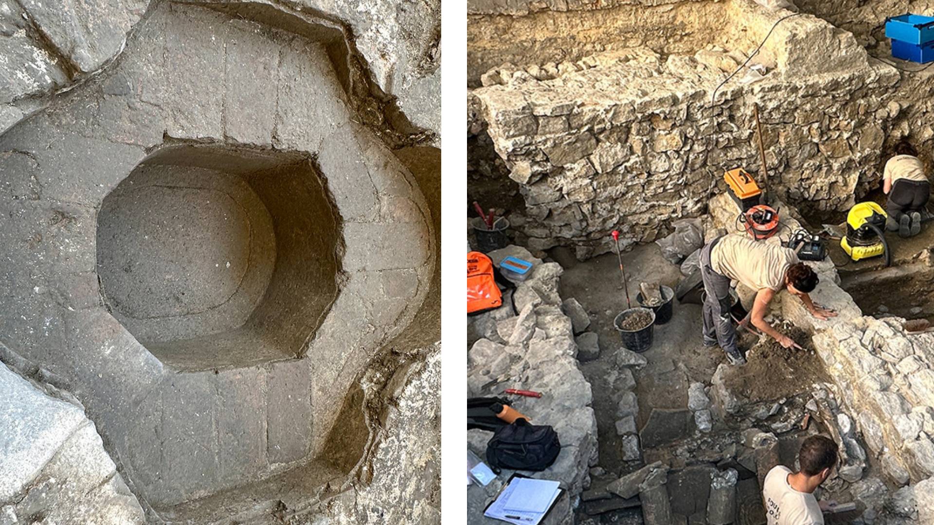 Des archéologues mettent au jour un ancien baptistère en France lié aux premiers rites chrétiens