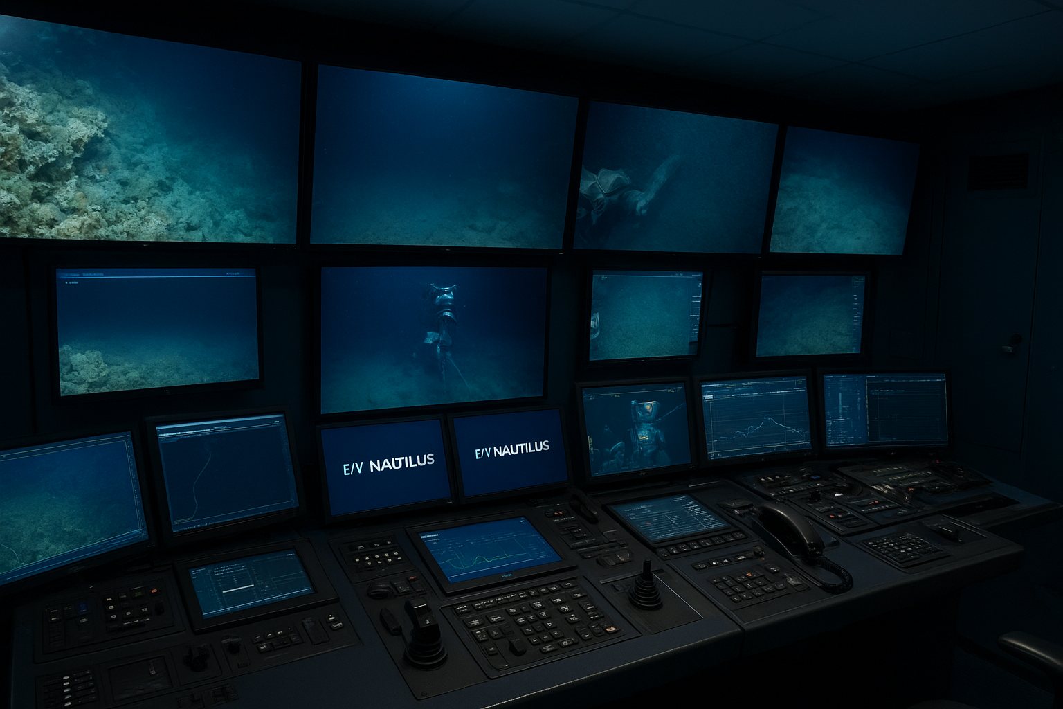 La découverte, en direct des profondeurs