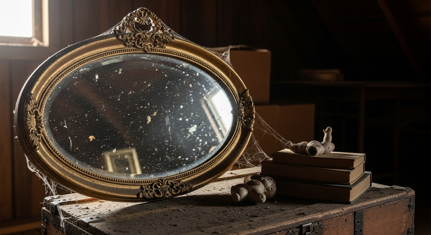Le danger particulier des miroirs d'occasion