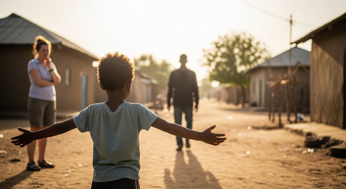 Le premier gros doute : un enfant qui l'appelle 'papa'