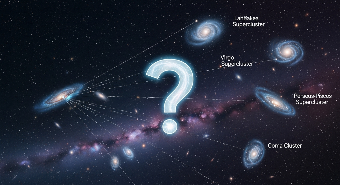 Un puzzle cosmique : où sommes-nous vraiment ?