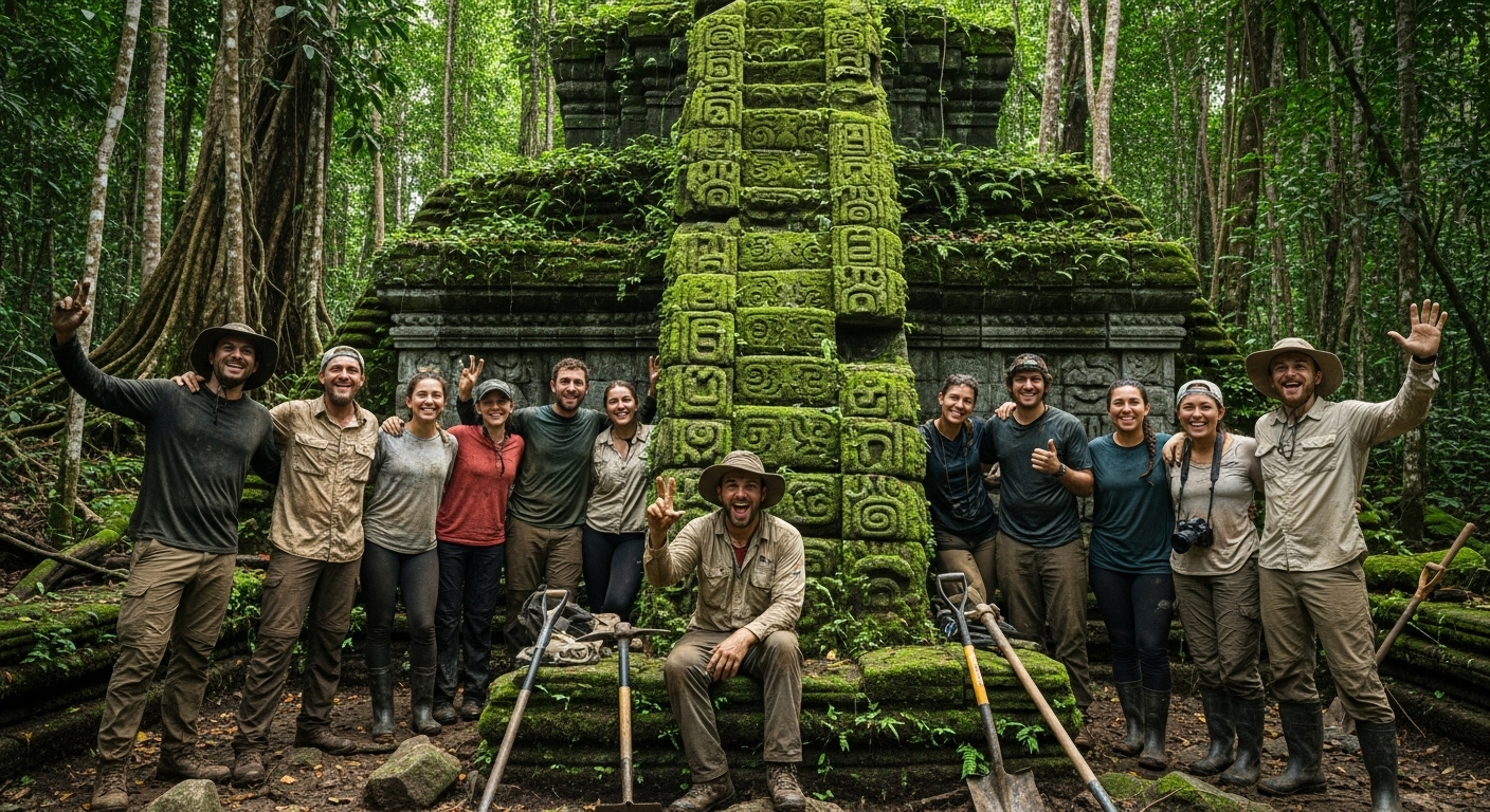 Et au bout du chemin... la découverte !