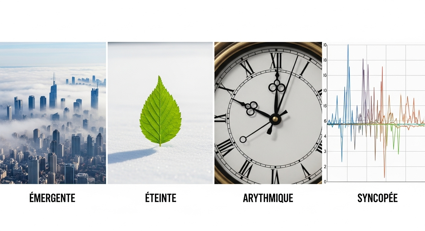 Les quatre nouveaux types de saisons