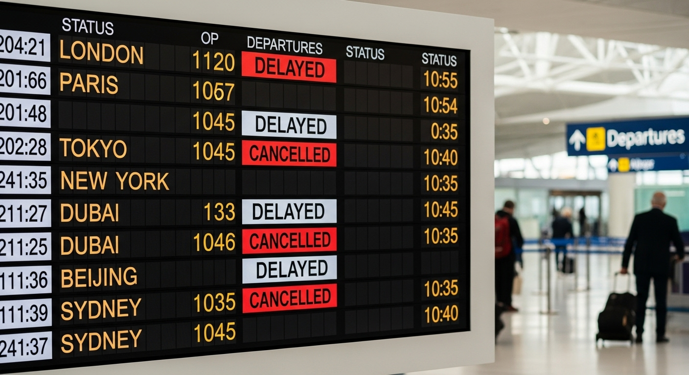 Les voyages pourraient connaître quelques imprévus