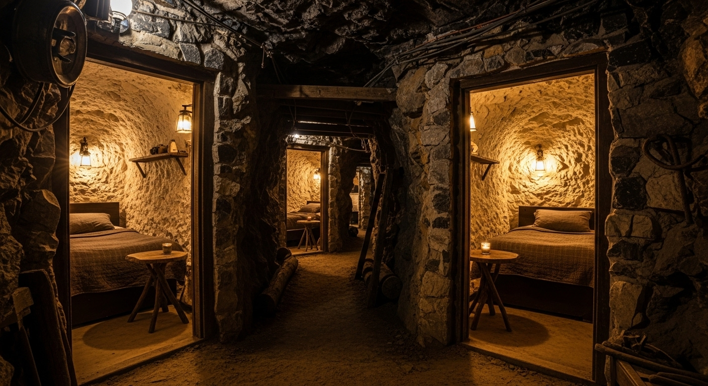 Dormiriez-vous ici ? L&#039;hôtel le plus profond du monde ouvre ses portes à 419 mètres sous terre