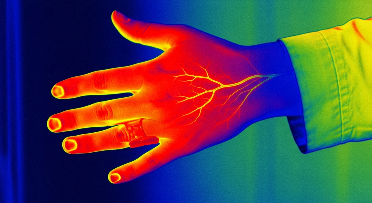 Le dernier test : la chaleur de votre corps