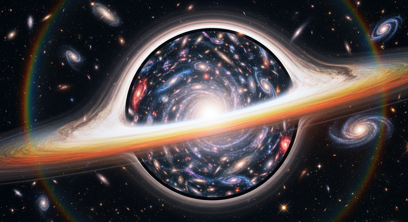 Le télescope Webb fait une découverte folle : et si nous vivions dans un trou noir ?