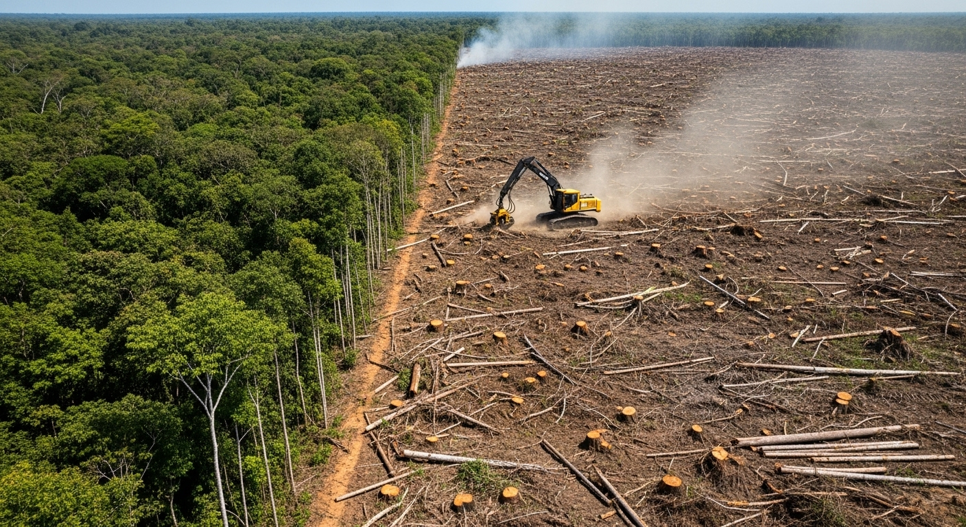 La cause du problème : le bruit assourdissant des tronçonneuses