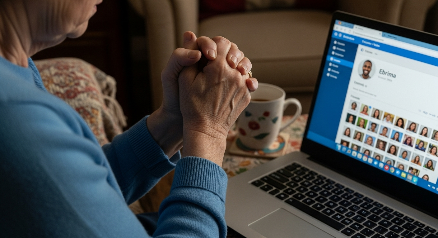 Le deuxième mensonge : un compte Facebook caché