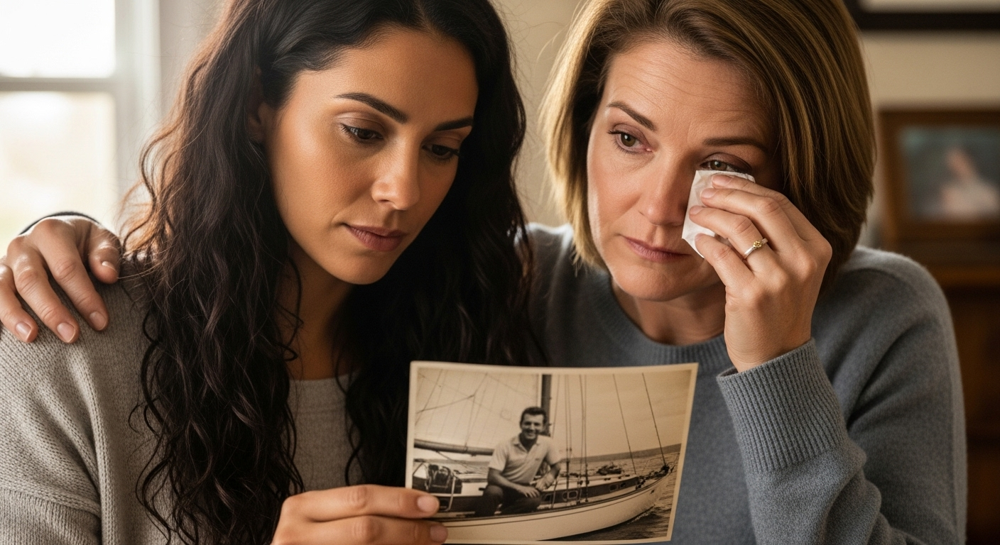 Le message de ses filles : 'ne pas avoir peur de l'eau, mais être informé'