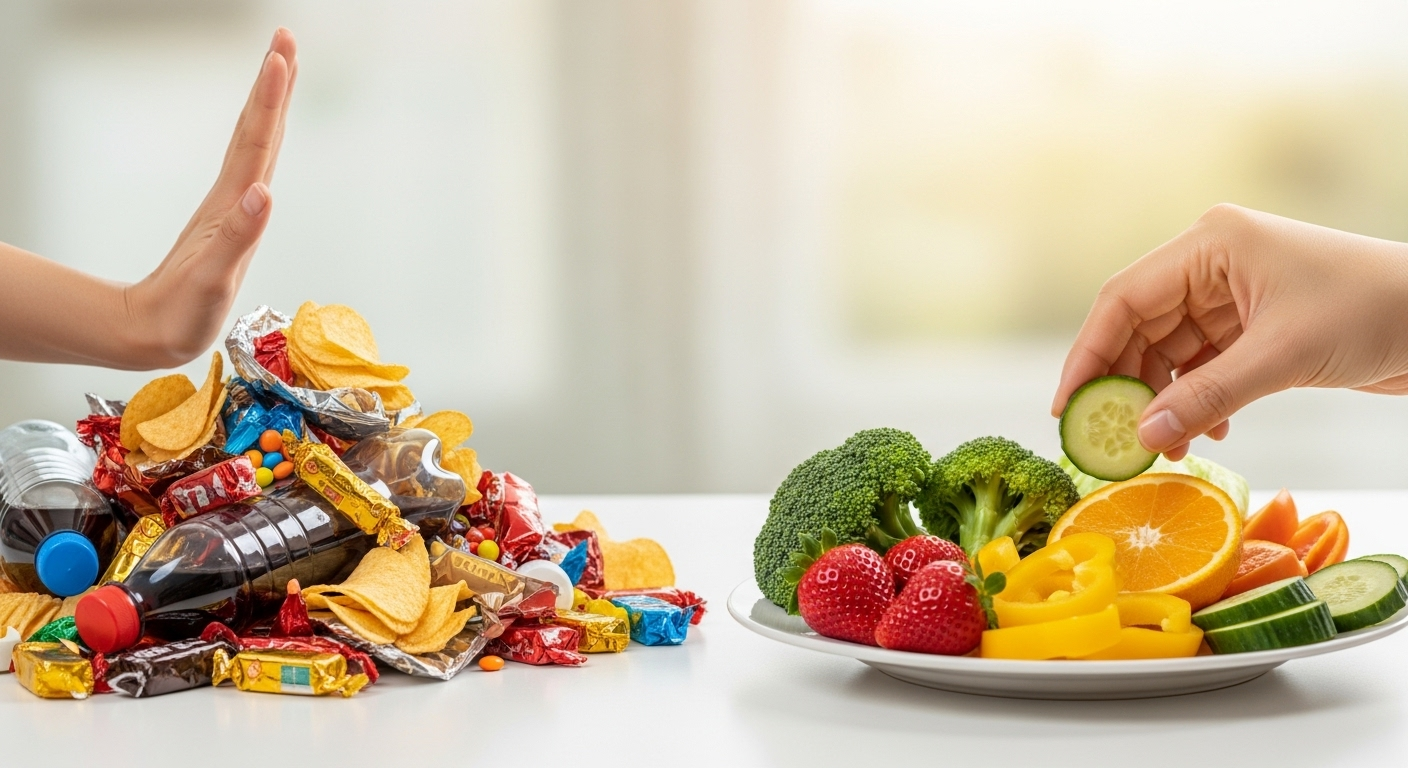 Les bienfaits de réduire les aliments ultra-transformés