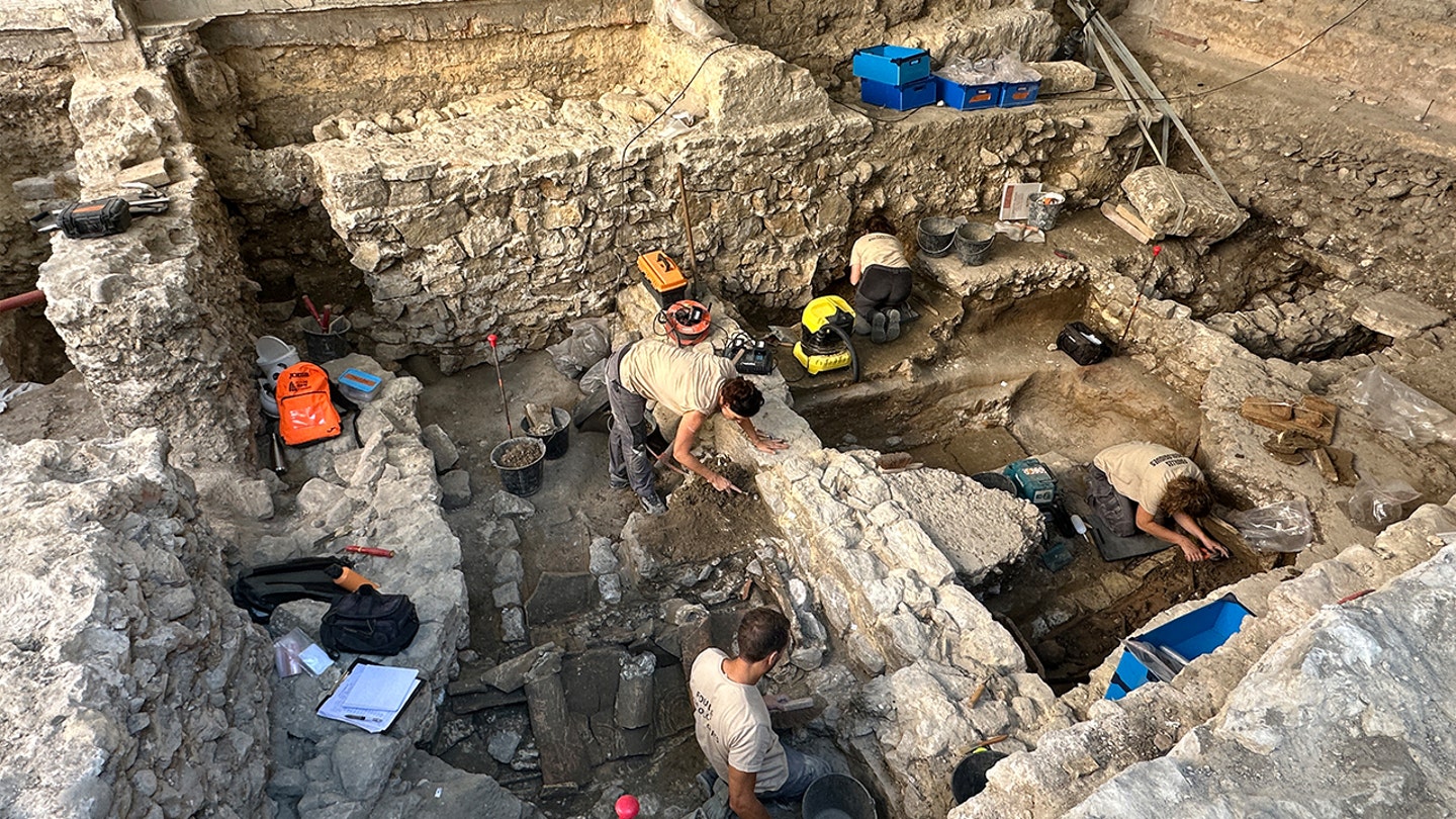 Des archéologues mettent au jour un ancien baptistère en France lié aux premiers rites chrétiens