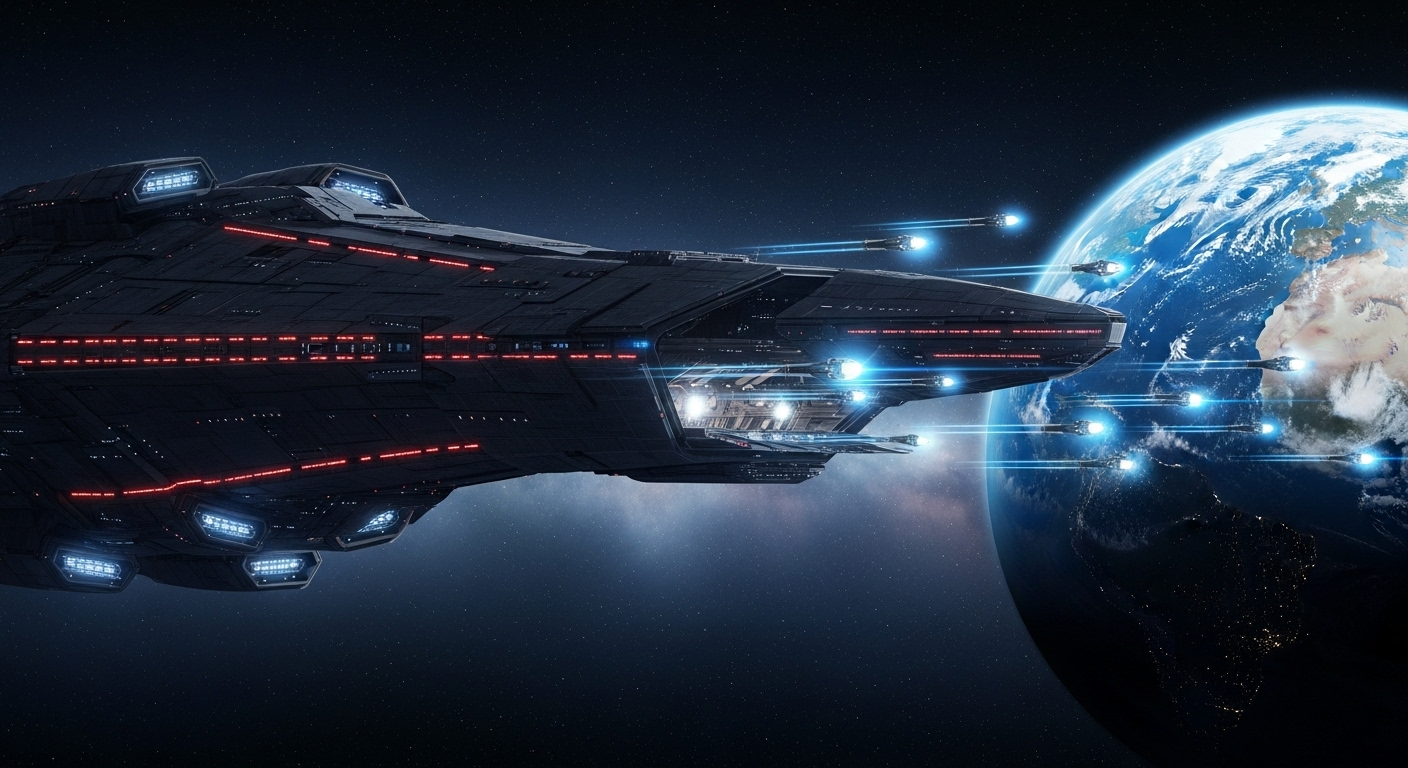 Sa théorie la plus folle : un vaisseau mère ?