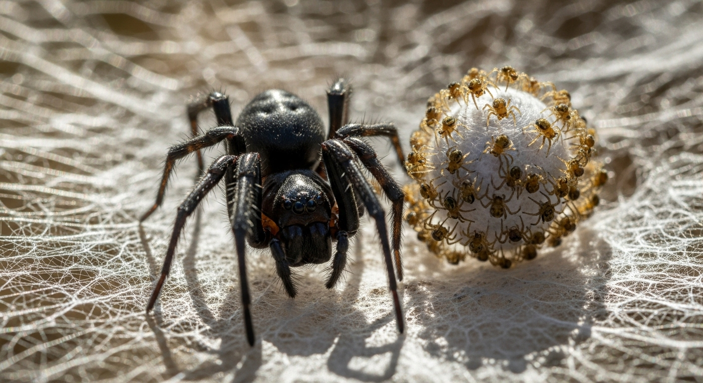 Le sacrifice ultime : quand des milliers de bébés araignées dévorent leur mère pour survivre