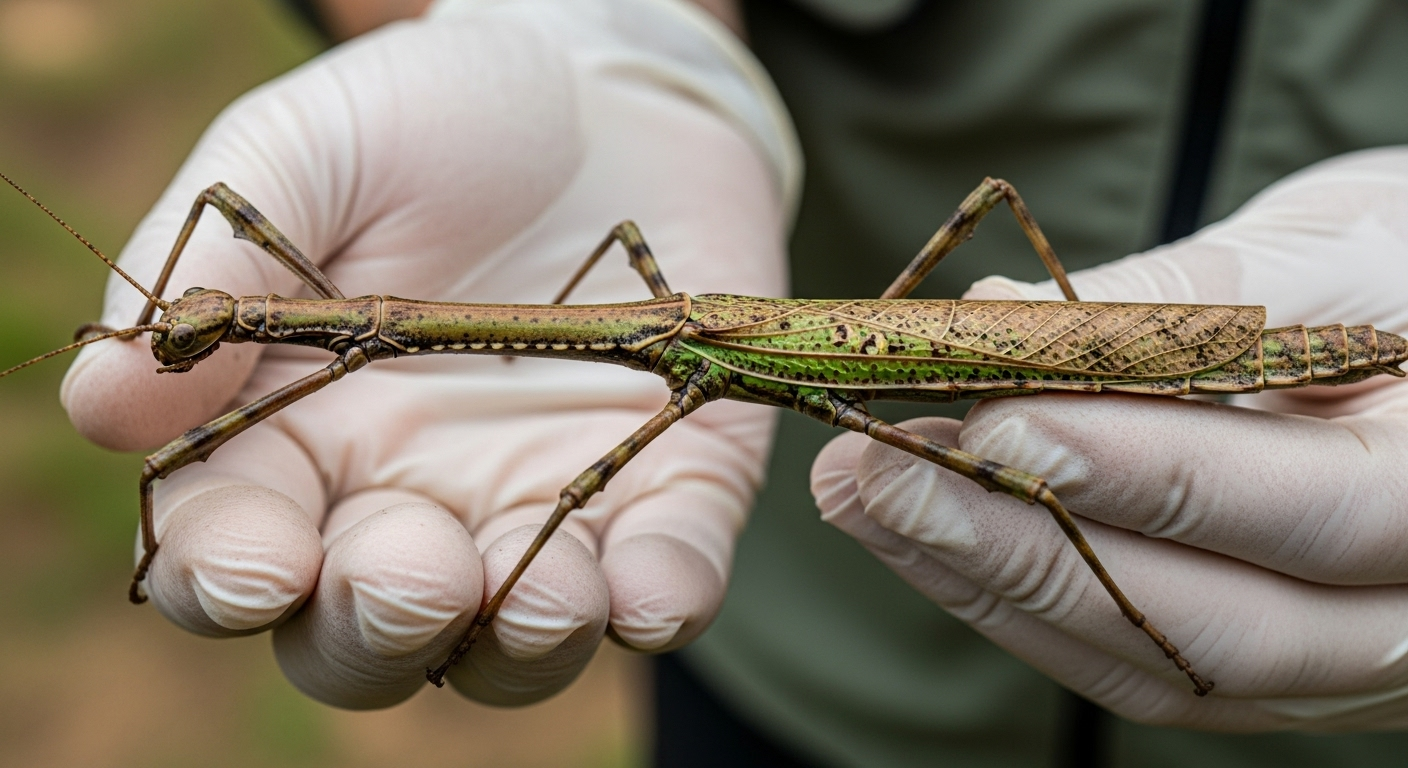 Un colosse de 44 grammes : le phasme record que l&rsquo;Australie cachait dans ses cimes