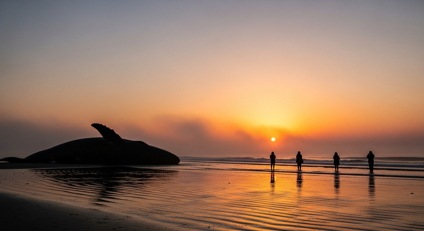 Après un séisme de magnitude 8,8, des baleines échouées sur les plages du Kamtchatka