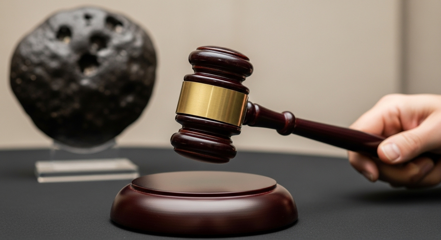 Un fragment de Mars à prix d&rsquo;or : la vente qui divise scientifiques et collectionneurs