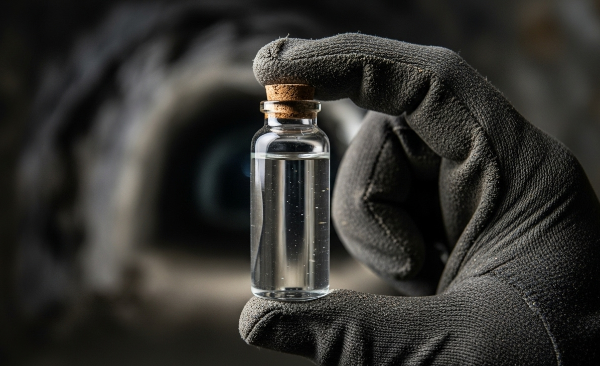 Au fond d&#039;une mine canadienne, elle a goûté à l&#039;eau la plus vieille du monde