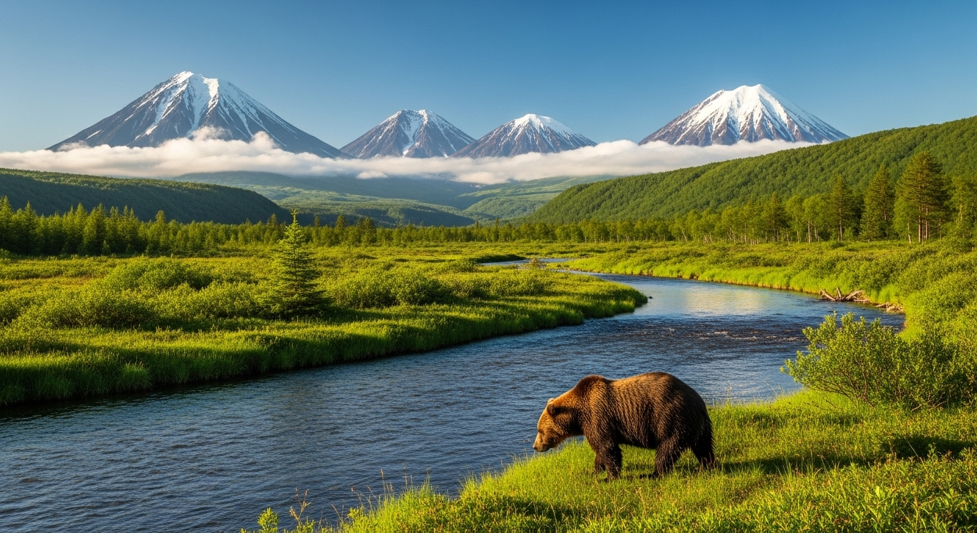 Le Kamtchatka, une terre sauvage et puissante