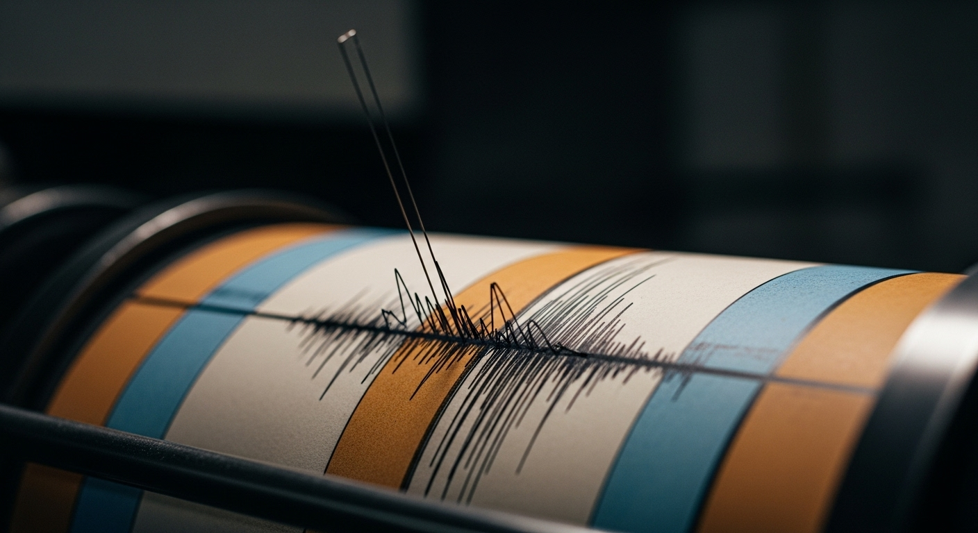 La terre a tremblé très fort juste avant