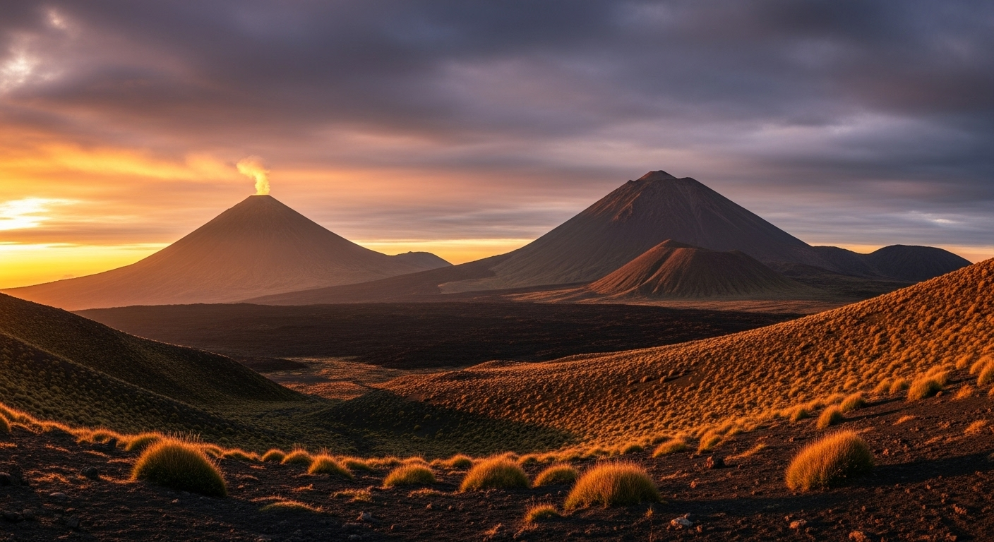 Un deuxième volcan s'était déjà manifesté