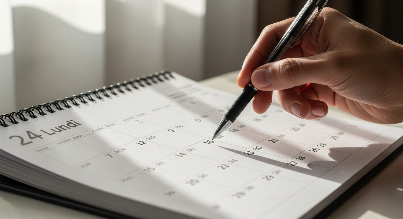 Lundi minuit : le piège qui nous embrouille tous, est-ce le début ou la fin de la journée ?