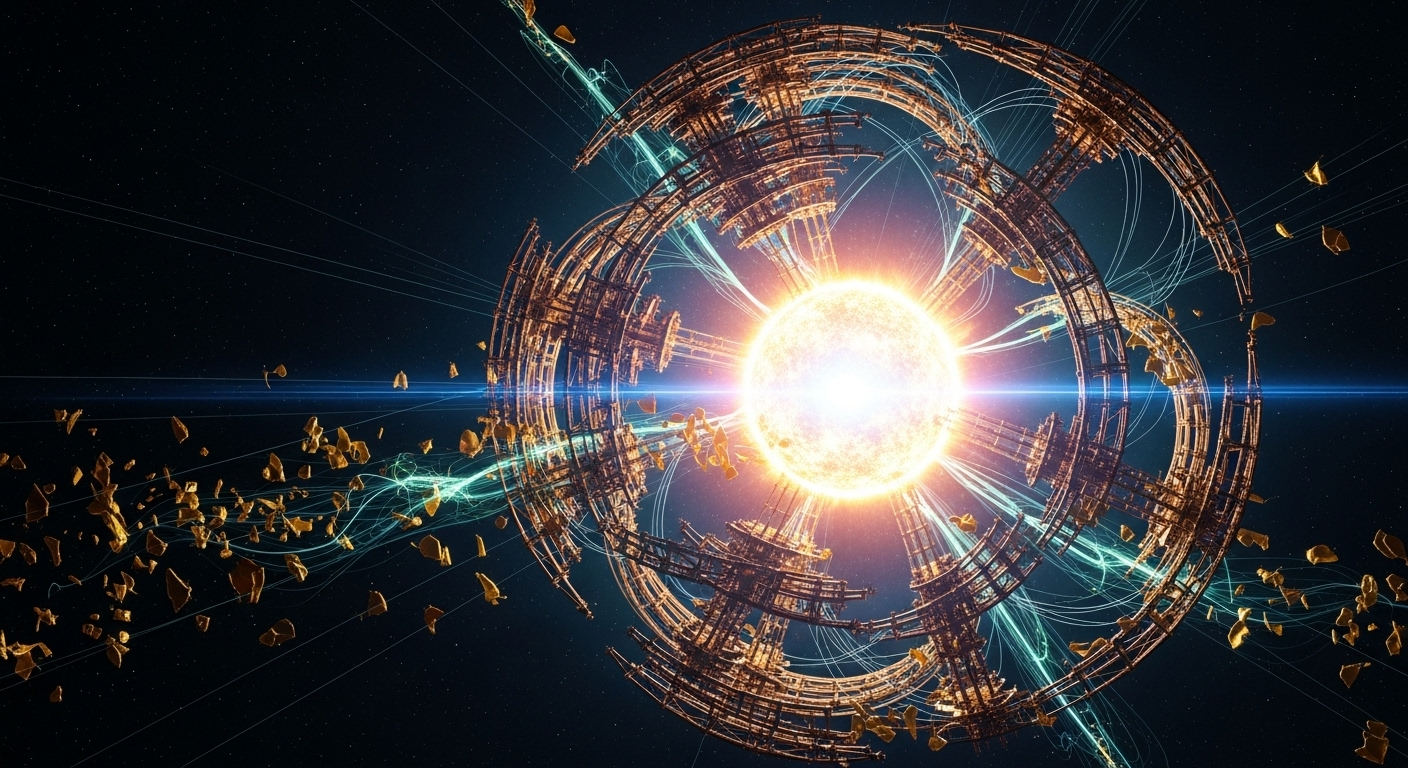 Des constructions extraterrestres géantes, mais peut-être aussi très fragiles