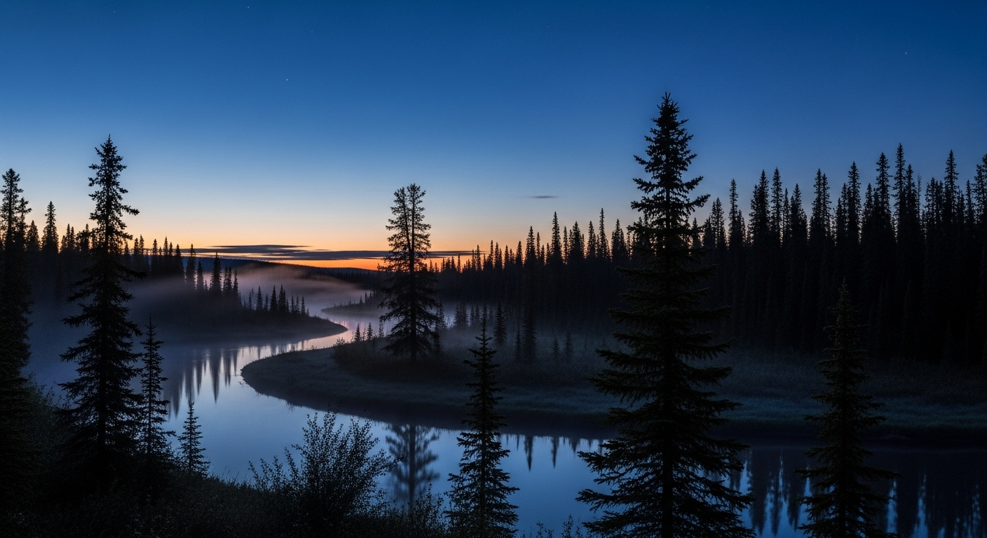 sous la taïga, la terre ne dort que d'un œil