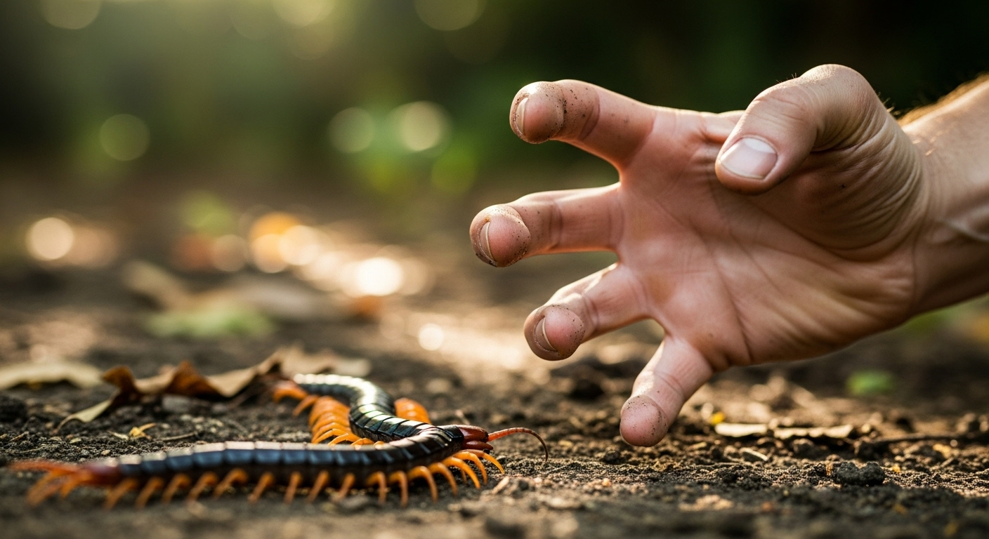 scolopendre : que faire face à la morsure de ce mille-pattes redouté ?