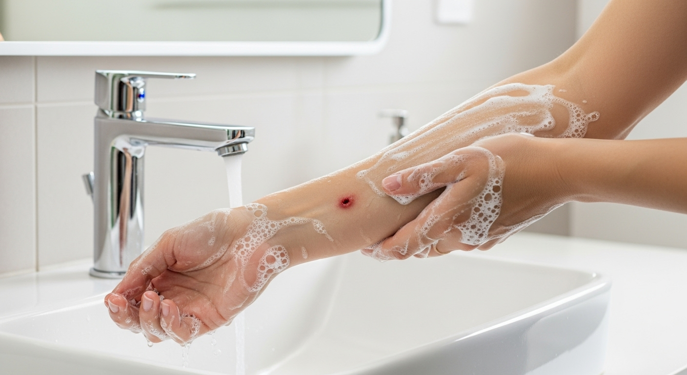 les premiers gestes, sans paniquer