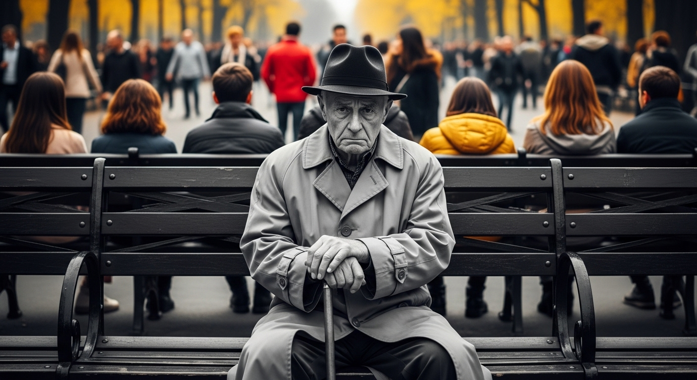 Seul dans sa tête, même bien entouré