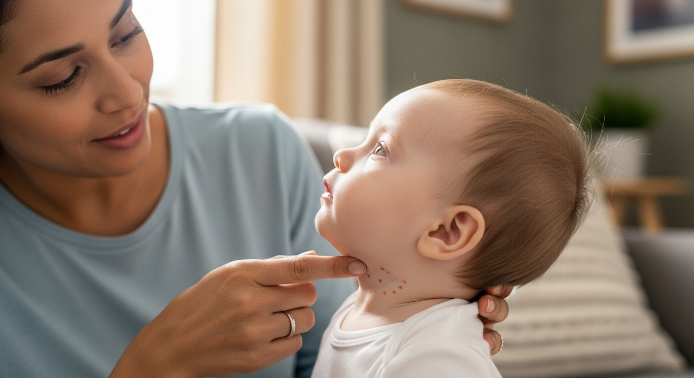 Bébé a des boutons avec la chaleur ? Pas de panique, voici quoi faire