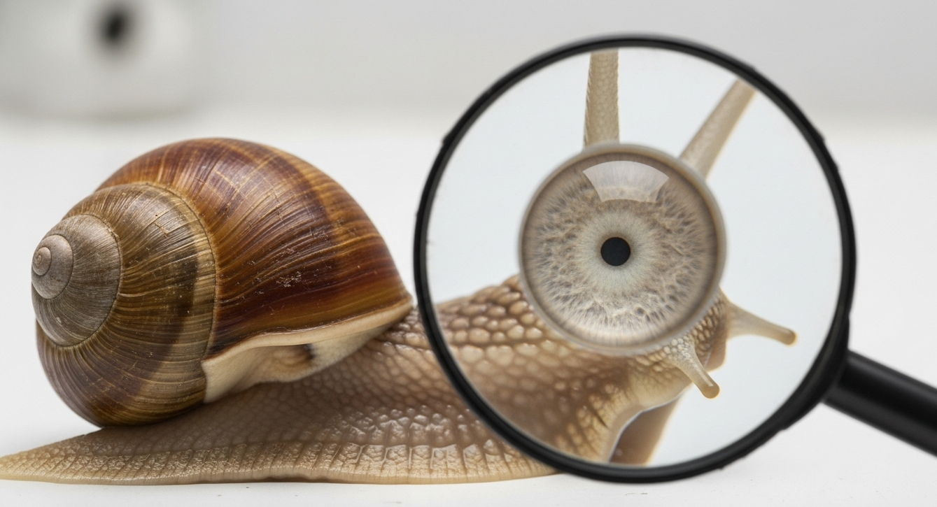 Et si le secret pour réparer l'œil humain se cachait dans un simple escargot ?
