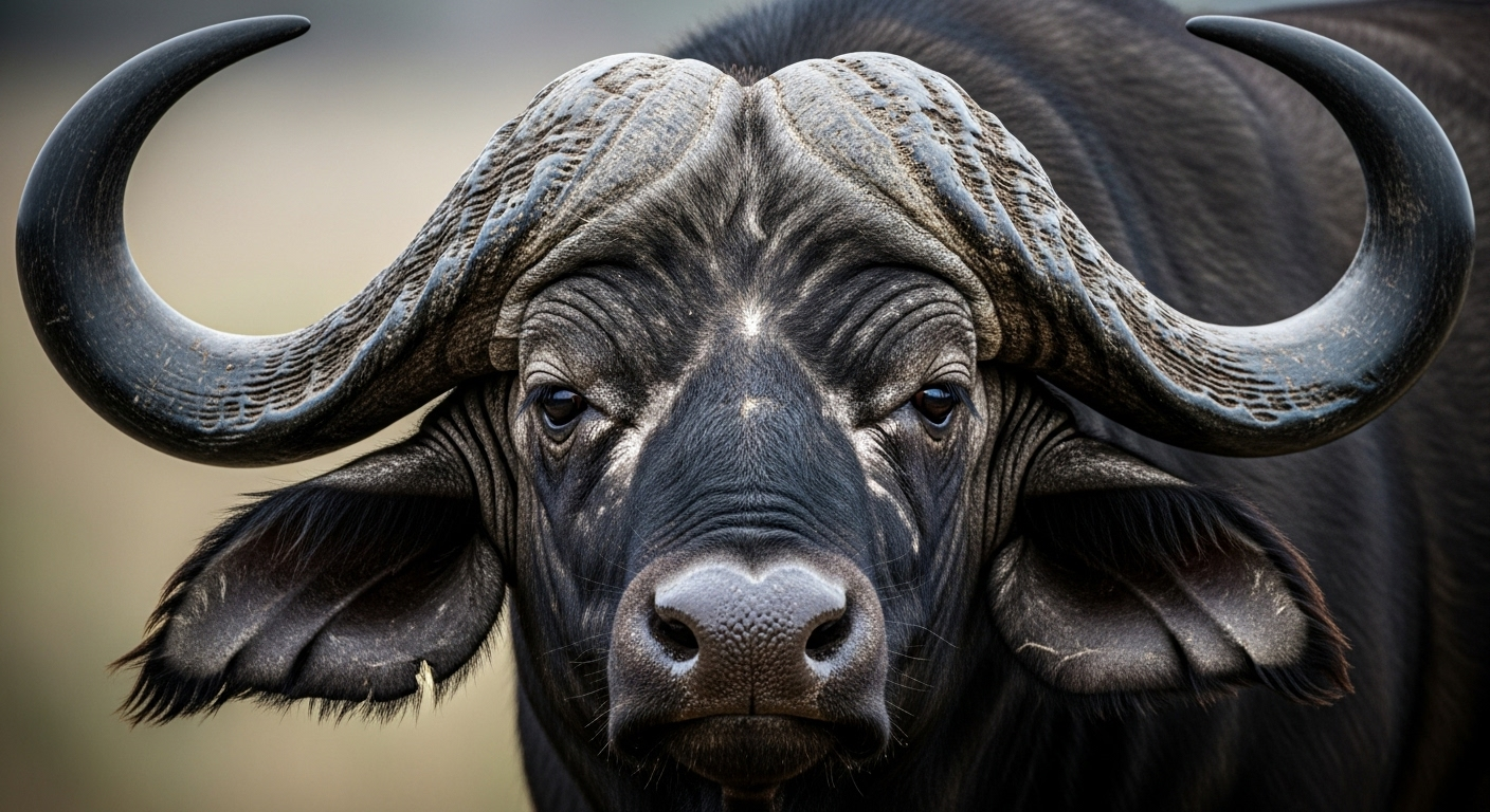 Le buffle du Cap, un animal redoutable